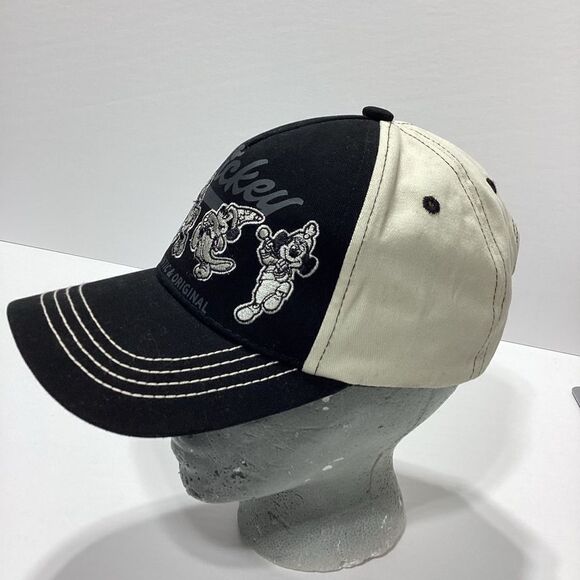 Disney Hat Mickey Authentic And Original Adjustable Strap Color Block - Picture 1 of 6